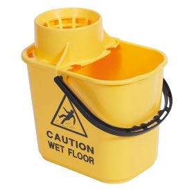 15L Professional Bucket & Wringer Yellow