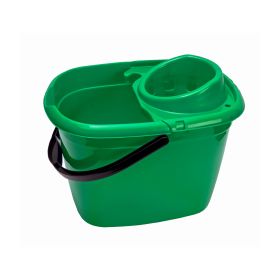 14L Great British Bucket & Wringer Green