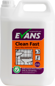 Clean Fast "Our Best Selling" Washroom Cleaner 5L