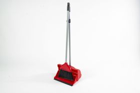 Contract Lobby Dustpan & Brush Red