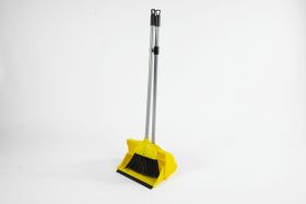 Contract Lobby Dustpan & Brush Yellow