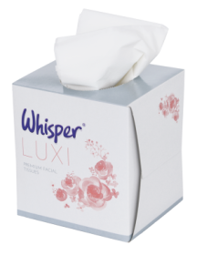 Whisper Cubed Tissue 2 Ply 24 Case