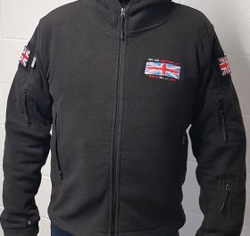 FOY-AIR Motorsport Black Tactical Fleece Small