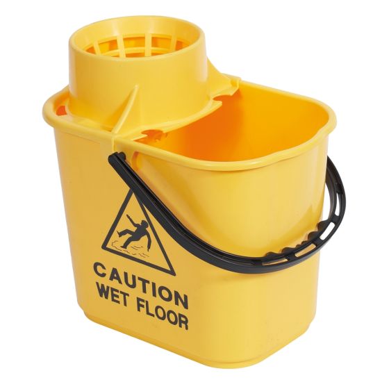 15L Professional Bucket & Wringer Yellow