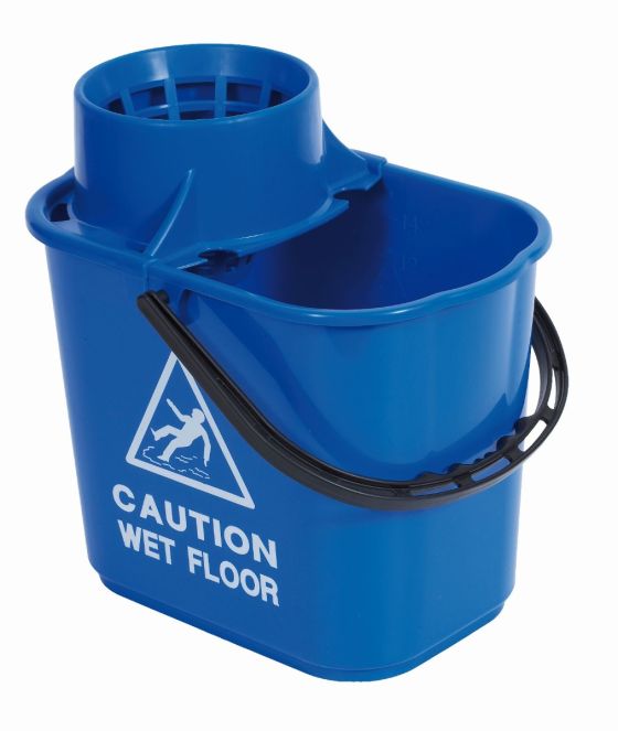 15L Professional Bucket & Wringer Blue