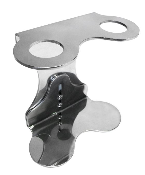 Wall Mount Double Stainless Steel Bracket