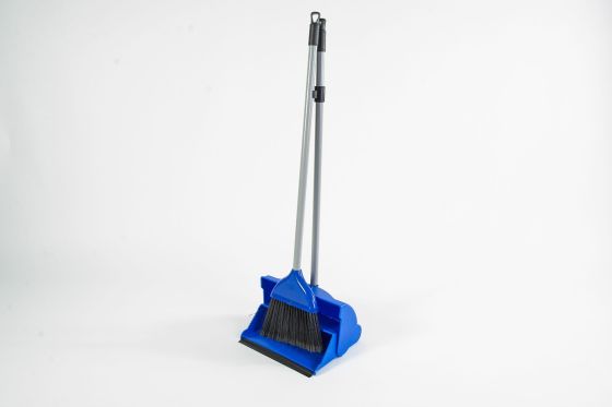 Contract Lobby Dustpan & Brush Blue