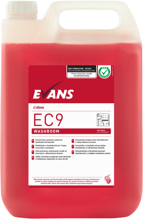 EC9 Washroom Cleaner & Descaler 5L