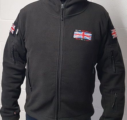 FOY-AIR Motorsport Black Tactical Fleece Medium