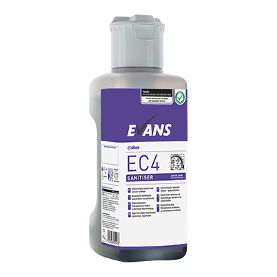 Evans EC4 Sanitiser is a Super Concentrate Sanitiser 